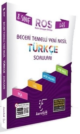 8. Sınıf Beceri Temelli Yeni Nesil Türkçe Soruları Kolektif