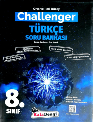 8. Sınıf Challenger Türkçe Soru Bankası