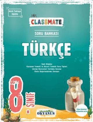 8. Sınıf Classmate Türkçe Soru Bankası