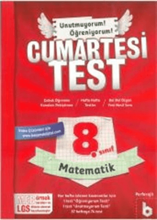 8. Sınıf Cumartesi Test Matematik