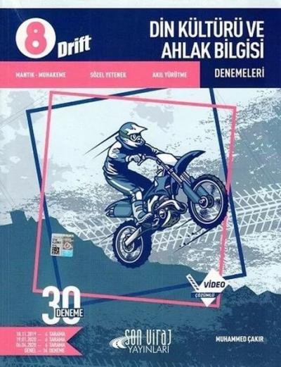 8.Sınıf Din Kültürü ve Ahlak Bilgisi Drift Deneme 30'lu