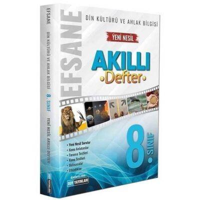 8. Sınıf Din Kültürü ve Ahlak Bilgisi Efsane Akıllı Defter