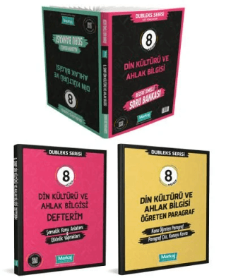 8. Sınıf Dubleks Serisi Din Kültürü ve Ahlak Bilgisi Seti