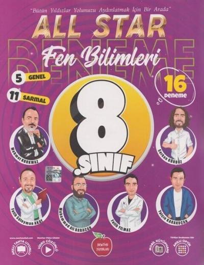 8. Sınıf Fen Bilimleri All Star Branş Deneme