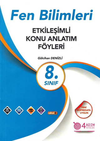 8. Sınıf Fen Bilimleri Etkileşimli Konu Anlatım Föyleri