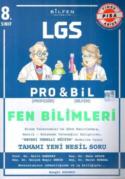 8.Sınıf Fen Pro&Bil Soru Bankası