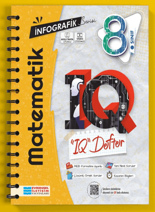 8. Sınıf İnfografik Serisi Matematik IQ Defter