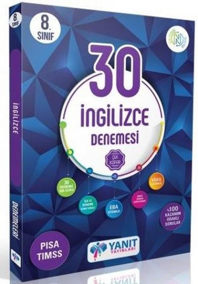 8. Sınıf İngilizce 30'lu Branş Denemesi