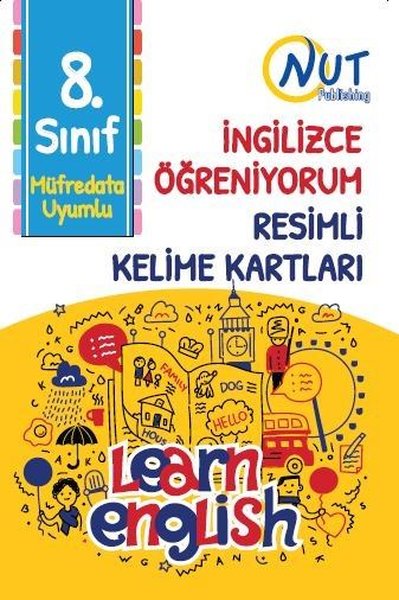 8.Sınıf İngilizce Öğreniyorum Resimli Kelime Kartları