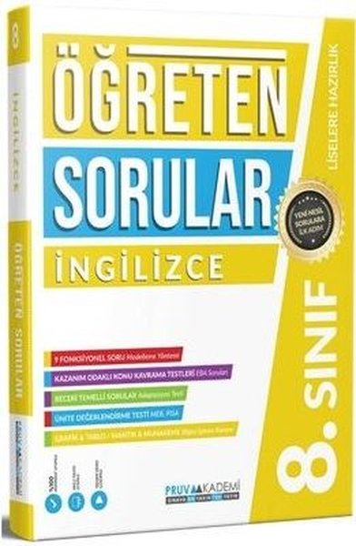 8. Sınıf İngilizce Öğreten Soru Bankası