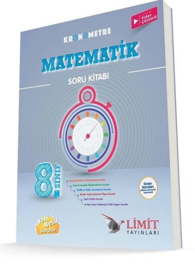 8.Sınıf Kronometre Matematik Soru Kitabı
