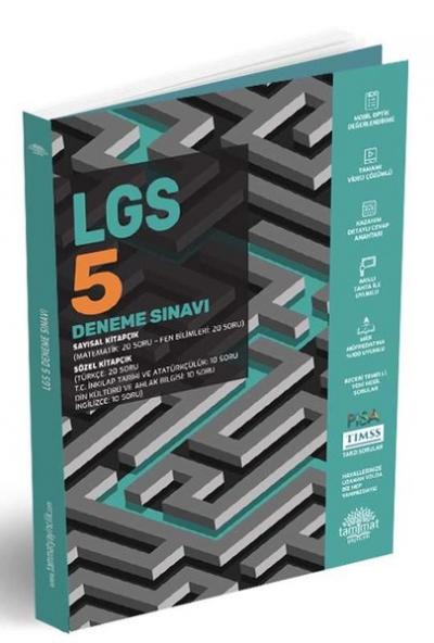 LGS 5 Deneme Sınavı Kolektif