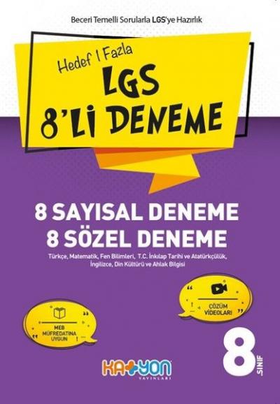 8. Sınıf LGS 8li Deneme