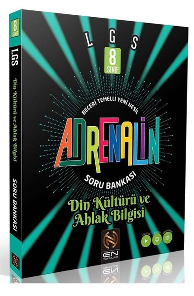 8.Sınıf LGS Adrenalin Din Kültürü ve Ahlak Bilgisi Soru Bankası