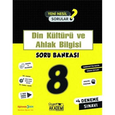 8.Sınıf LGS Din Kültürü ve Ahlak Bilgisi Soru Bankası