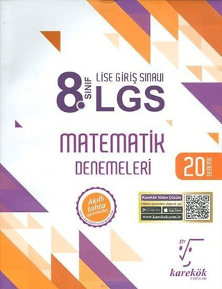 2021 8. Sınıf LGS Matematik Denemeleri Kolektif
