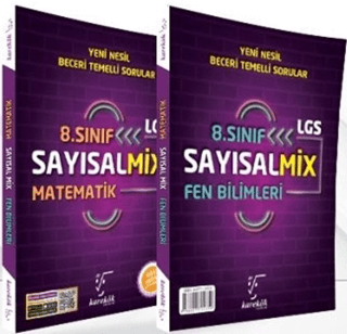 8. Sınıf LGS SayısalMix Matematik ve Fen Bilimleri