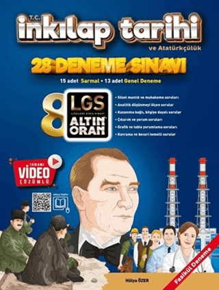 8. Sınıf LGS T.C İnkılap Tarihi ve Atatürkçülük Altın Oran 28 Deneme