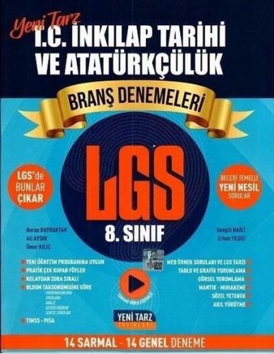 8.Sınıf LGS T.C İnkılap Tarihi ve Atatürkçülük Branş Deneme
