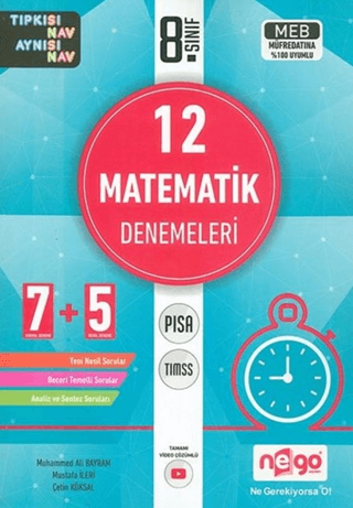 8. Sınıf Matematik 12 li Branş Deneme Video Çözümlü