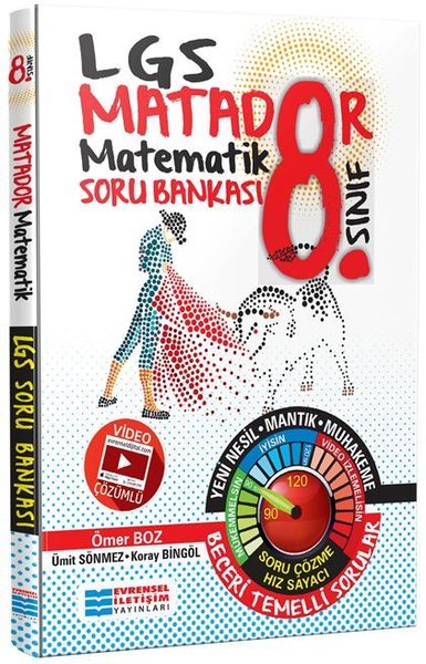 8.Sınıf Matematik Matador Video Çözümlü Soru Bankası