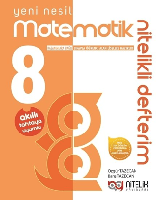 8. Sınıf Matematik Nitelikli Defterim