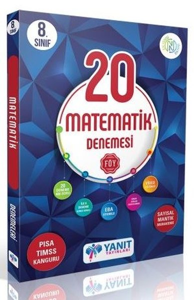8. Sınıf Matematik Video Çözümlü 20 Denemesi