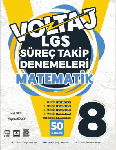 8.Sınıf Matematik Voltaj LGS Süreç Takip Denemeleri Halil Oral