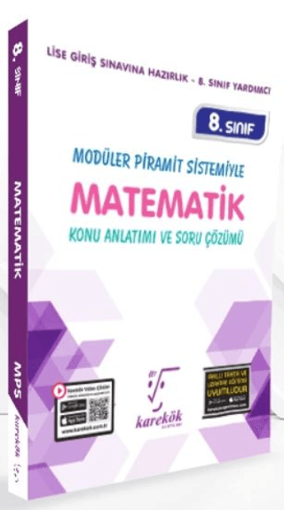 8. Sınıf Modüler Piramit Sistemiyle Matematik Konu Anlatımı ve Soru Çözümü