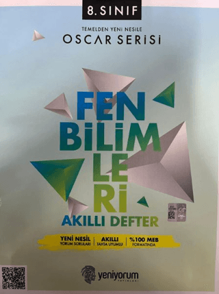 8. Sınıf Oscar Serisi Fen Bilimleri Akıllı Defter