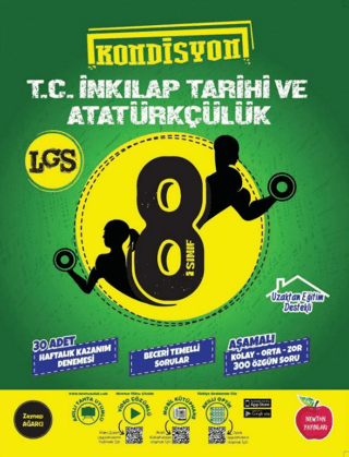 8. Sınıf T.C. İnkılap Tarihi ve Atatürkçülük Kondisyon Deneme