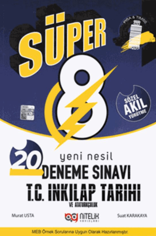 8. Sınıf T.C İnkılap Tarihi ve Atatürkçülük Süper 20 Deneme Sınavı
