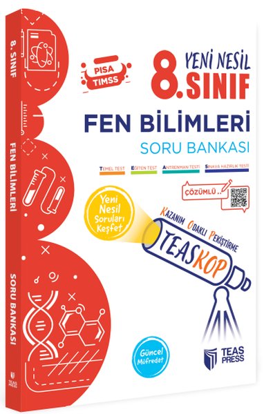 8.Sınıf Teaskop Fen Bilimleri Soru Bankası Kolektif