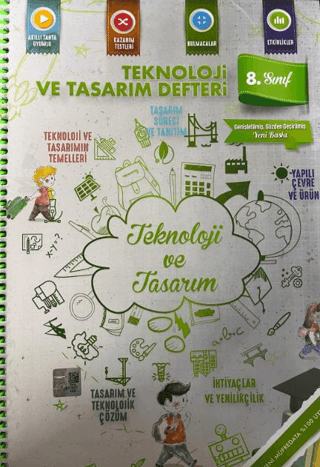 8. Sınıf Teknoloji Ve Tasarım Defteri