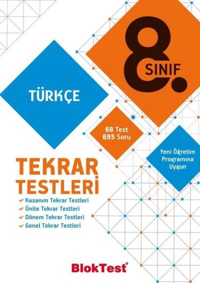 8.Sınıf Türkçe Tekrar Testleri