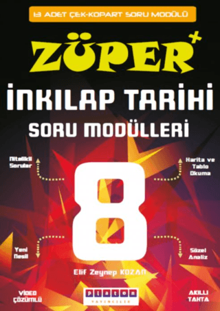 8. Sınıf Züper İnkılap Tarihi Soru Modülleri