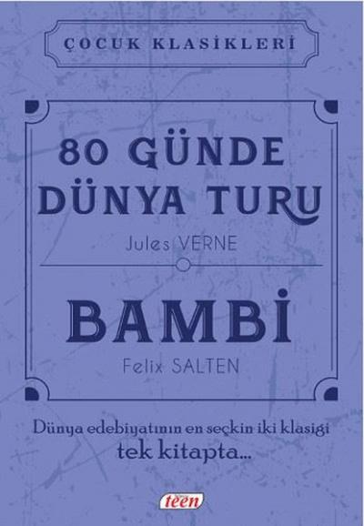 80 Günde Dünya Turu - Bambi (Ciltli) Jules Verne