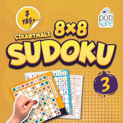 8x8 Çıkartmalı Sudoku 3 Kolektif