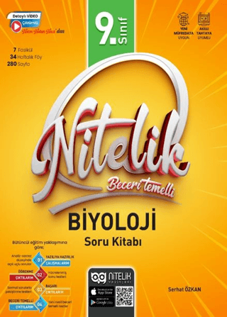 9. Sınıf Beceri Temelli Biyoloji Soru Kitabı