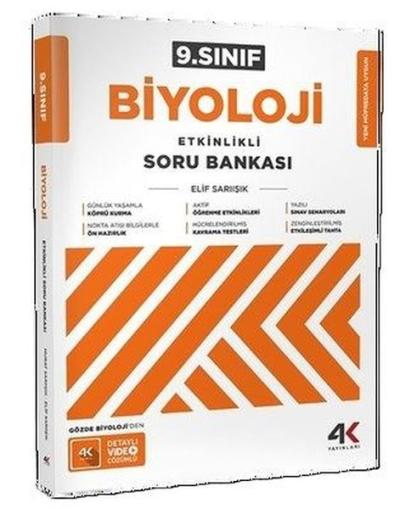 9. Sınıf Biyoloji Etkinlikli Soru Bankası Elif Sarıışık
