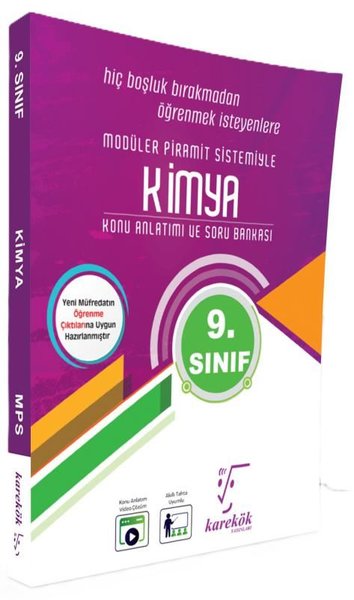 9. Sınıf Kimya Mps (Modüler Piramit Sistemi)