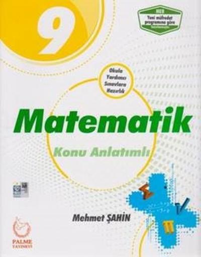 2019 Palme 9. Sınıf Matematik Konu Anlatımlı Mehmet Şahin
