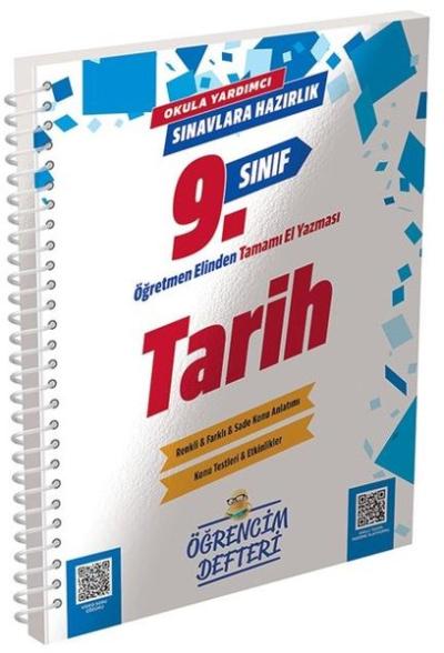 9. Sınıf Tarih Öğrencim Defteri