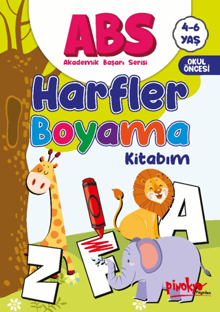 ABS Harfler Boyama Kitabım 4 - 6 Yaş Buçe Dayı