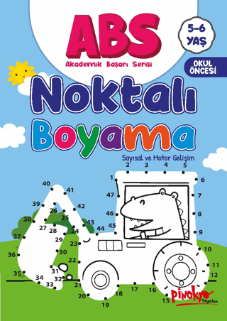 ABS Noktalı Boyama - Sayısal ve Motor Gelişim 5 - 6 Yaş Buçe Dayı