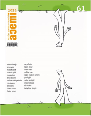 Acemi Aktüel Edebiyat Dergisi Sayı: 61 Nisan - Mayıs - Haziran
