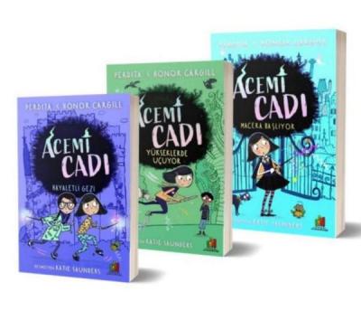 Acemi Cadı Sihirli Kitap Seti - 3 Kitap Takım