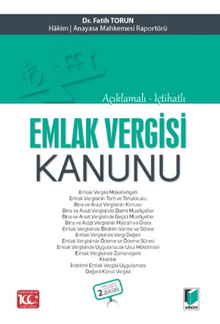 Açıklamalı - İçtihatlı Emlak Vergisi Kanunu