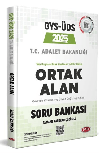 Adalet Bakanlığı GYS-ÜDS Ortak Alan Soru Bankası - Karekod Çözümlü
