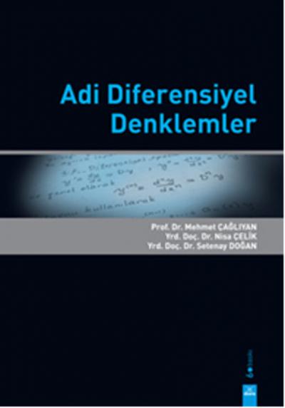 Adi Diferensiyel Denklemler